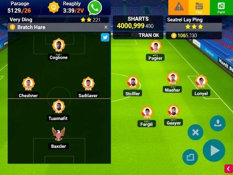 Chennaiyin FC Royal Duel tactics screen showing player formations